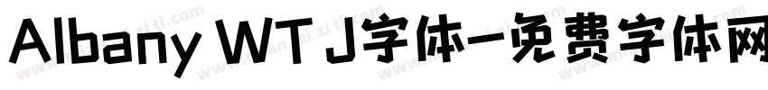 Albany WT J字体字体转换